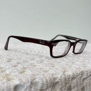 Ray Ban Frames Glasses RB 5150 2023 50019 135 Brown Burgundy Tortoise Ray Ban